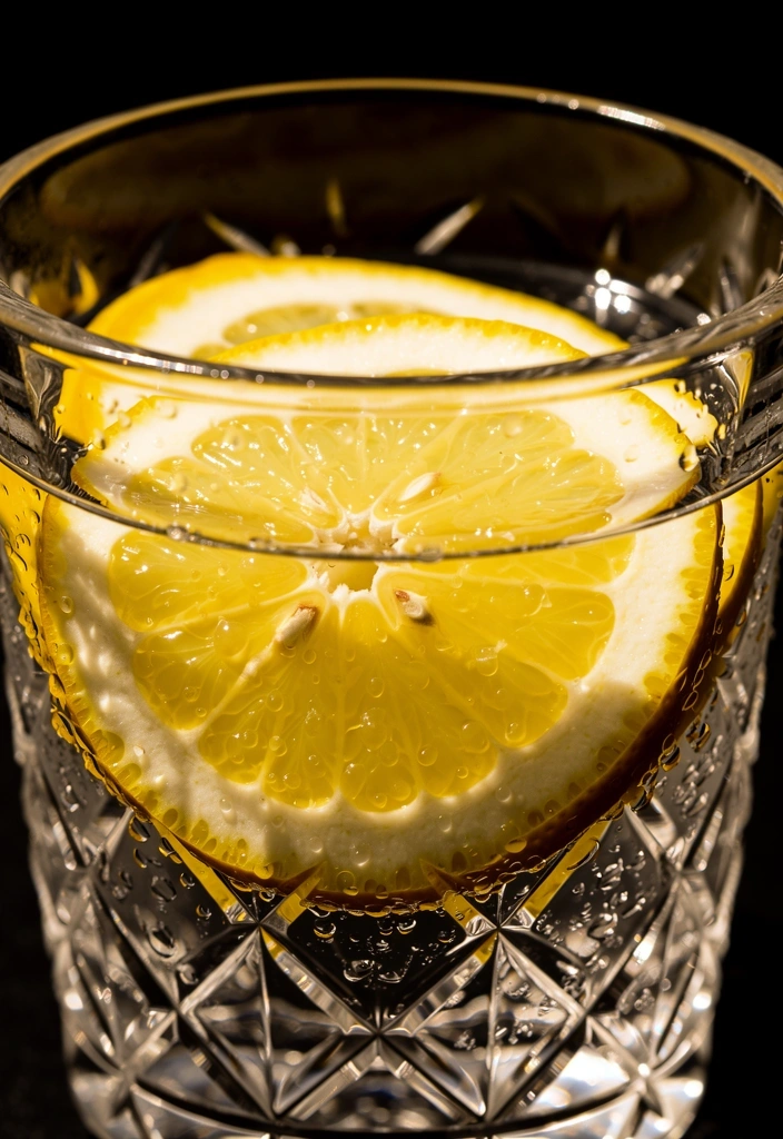 Agua con limón